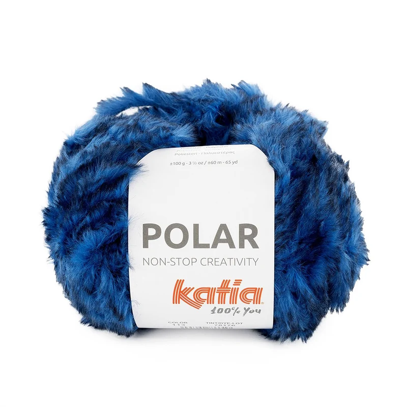 Katia Polar 113 Schwarz-Persischblau