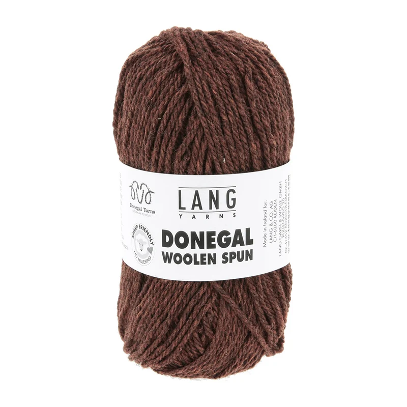 Lang Yarns Donegal Woolen Spun 0087 Rostrot