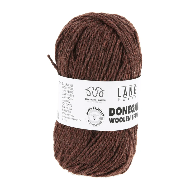 Lang Yarns Donegal Woolen Spun 0087 Rostrot