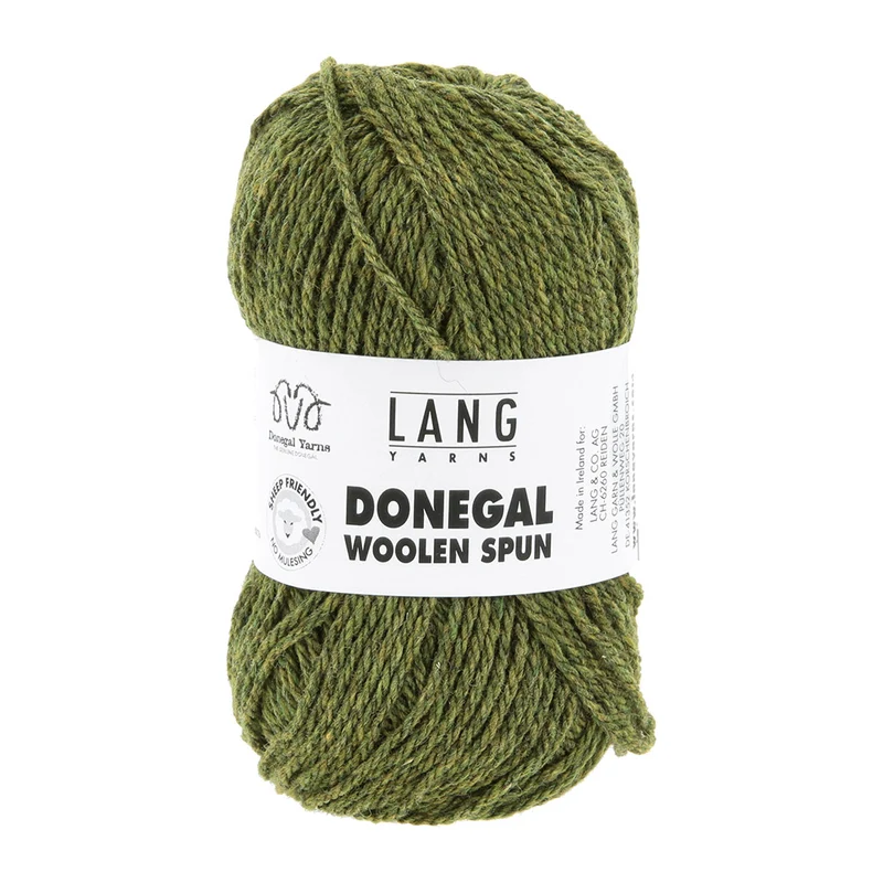 Lang Yarns Donegal Woolen Spun 0097 Oliv