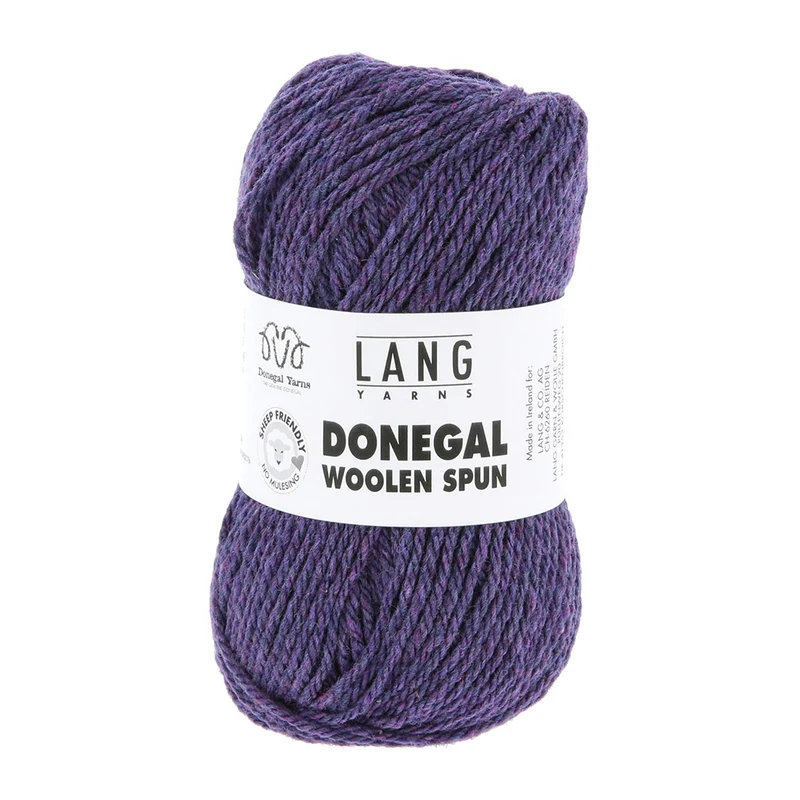 Lang Yarns Donegal Woolen Spun 0090 Lila