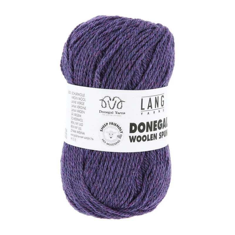 Lang Yarns Donegal Woolen Spun 0090 Lila