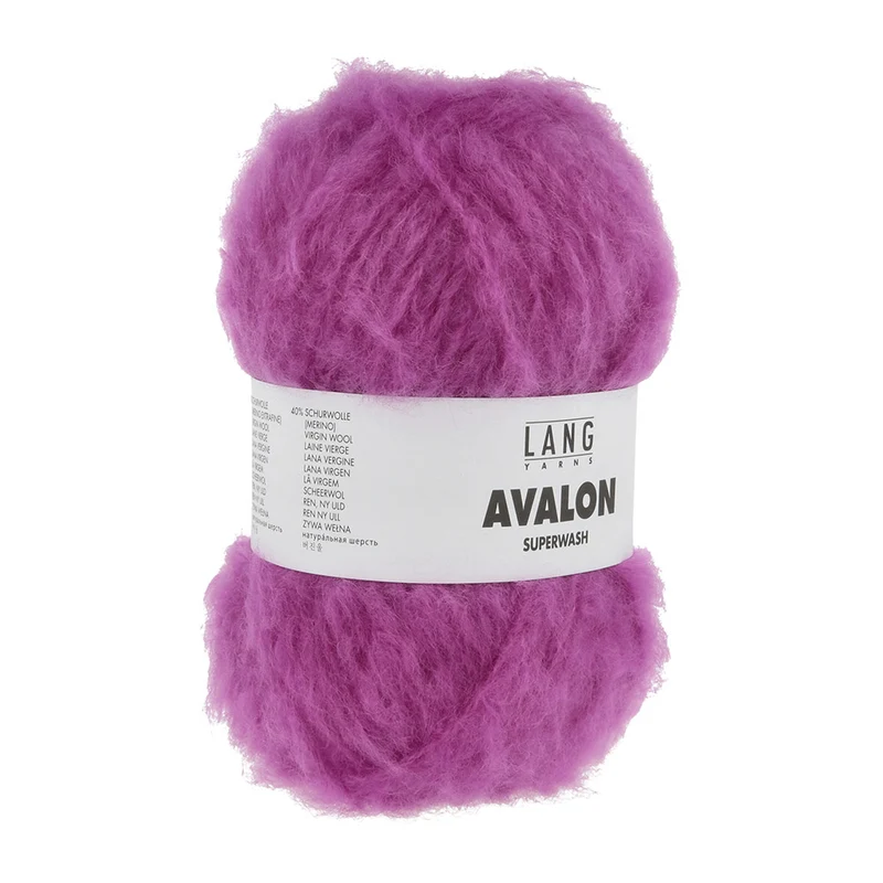 Lang Yarns Avalon 0085 Rosa