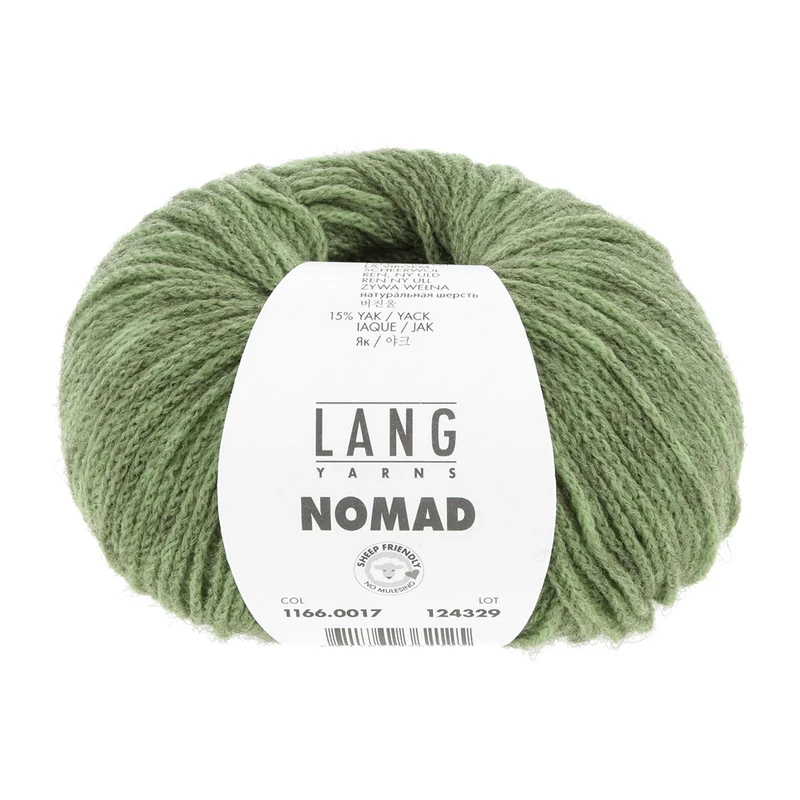 Lang Yarns Nomad 0017 Grün