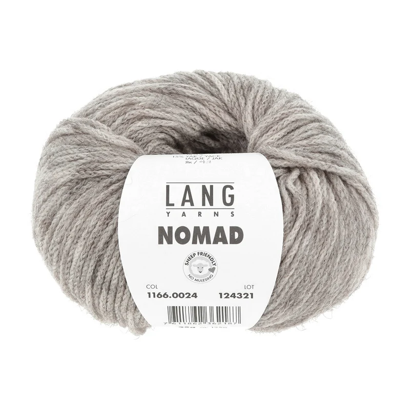 Lang Yarns Nomad 0024 Grau