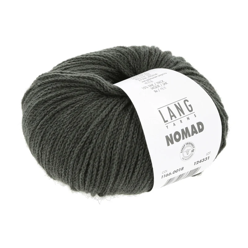 Lang Yarns Nomad 0018 Dunkelgrün