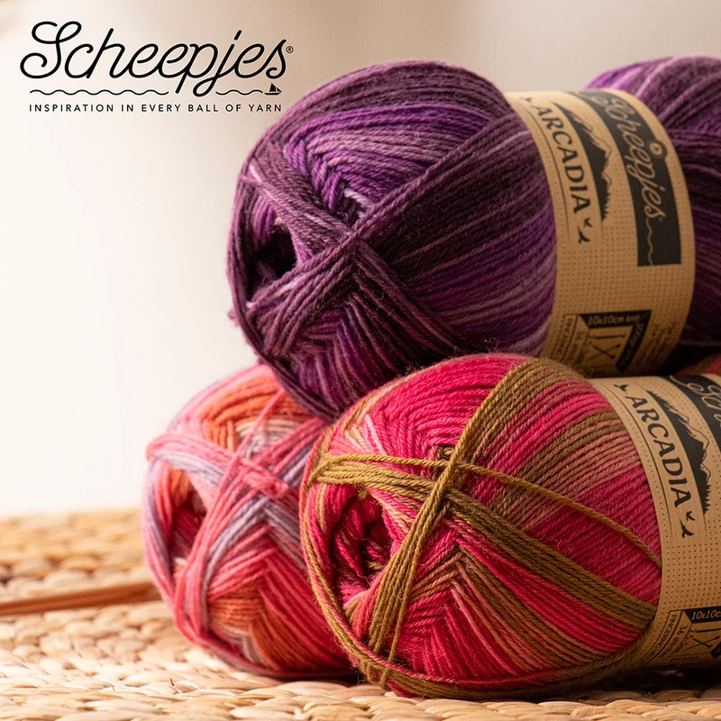 Scheepjes Arcadia Solid 810 Sunset
