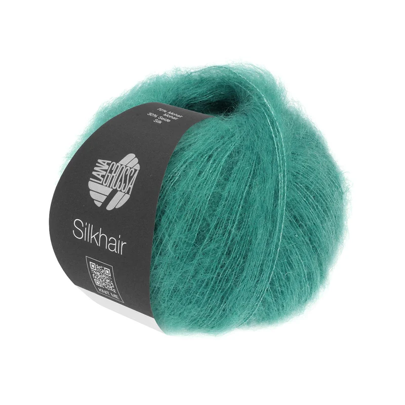 Lana Grossa Silkhair 204 Hellpetrol