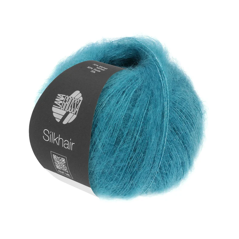 Lana Grossa Silkhair 203 Azurblau