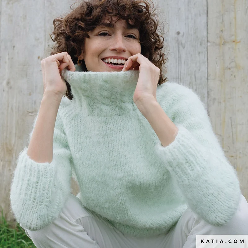 Katia WOW – Fluffy 093 Rostbraun