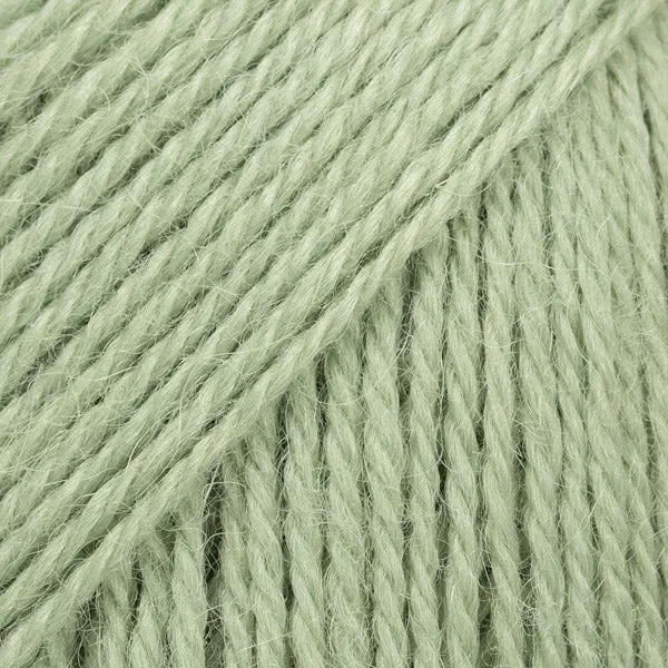 DROPS Alpaka Uni Colour 9038 Saliegrün