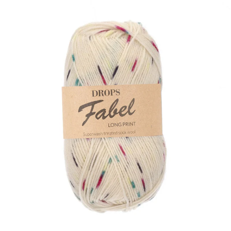 DROPS Fabel Print 925 „Berries and Cream“