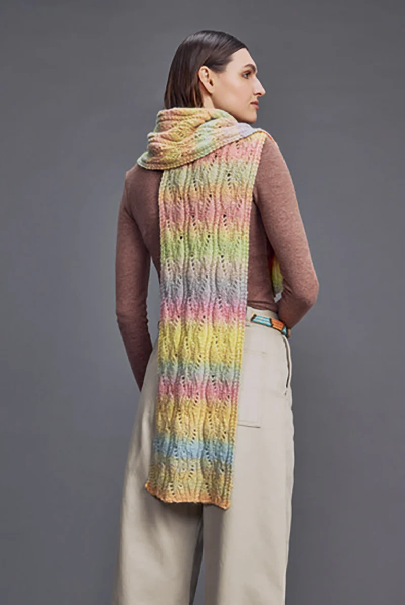 Lang Yarns Harmony 010 Lila/Grün/Orange/Grau