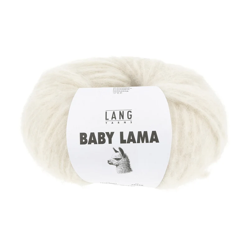 Lang Yarns Baby Lama 0001 Weiß