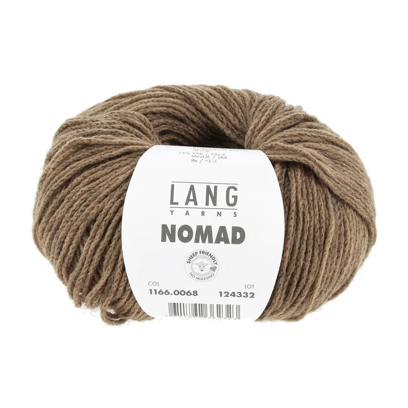 Lang Yarns Nomad 0068 Braun