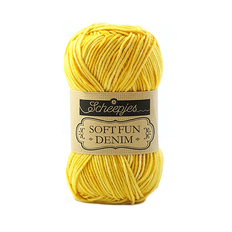 Scheepjes Softfun Denim 520 Gelb