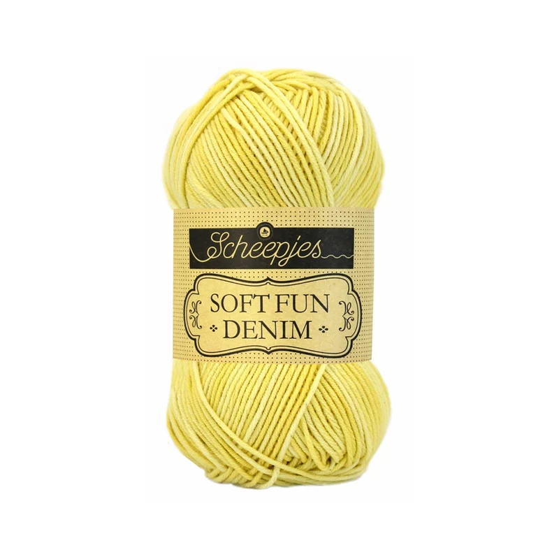 Scheepjes Softfun Denim 518 Gelb