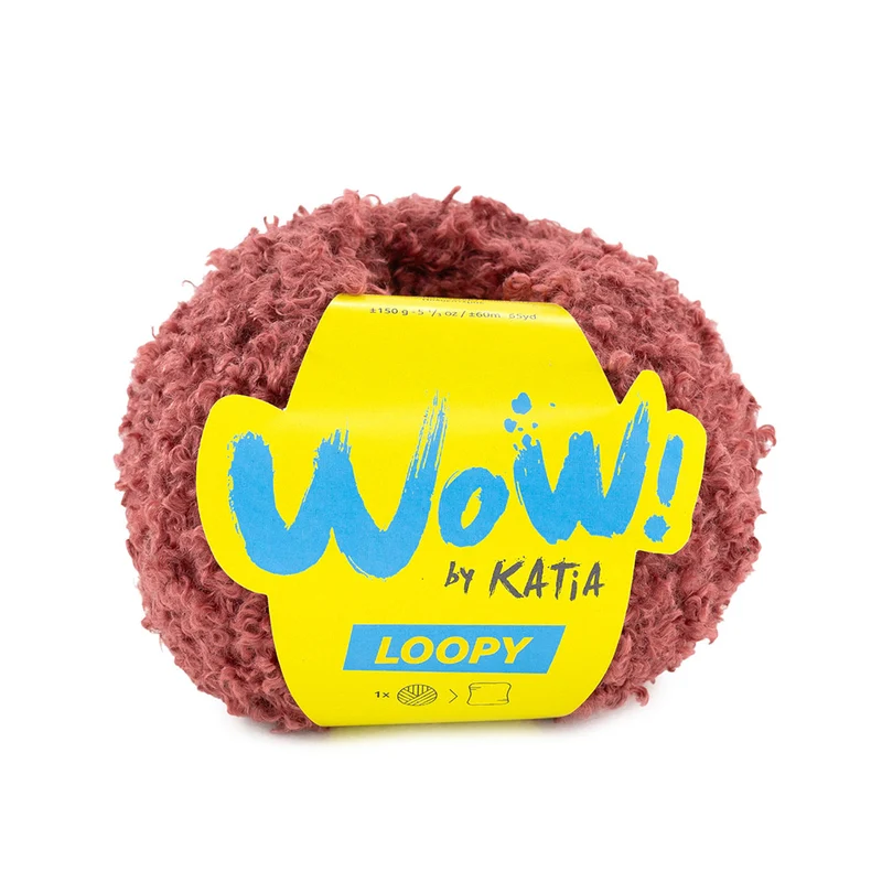 Katia WOW – Loopy 159 Himbeerrot