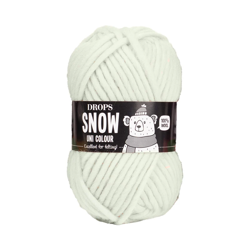 DROPS Snow Uni Colour 108 Pistazien-Eis