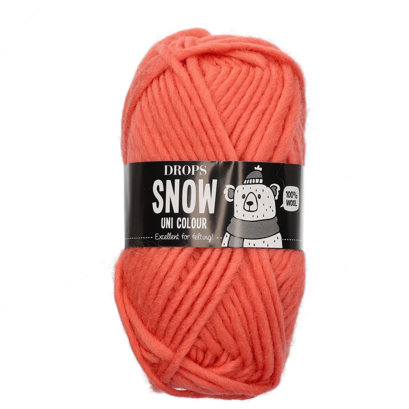 Drops Snow Uni Colour 111 Koralle