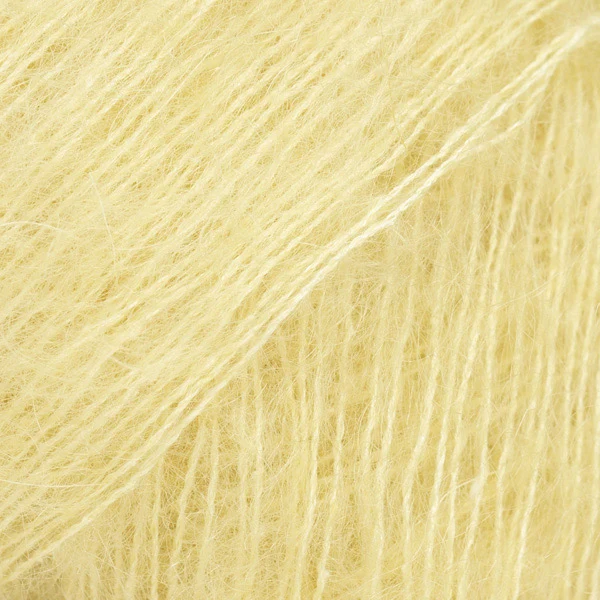 DROPS Kid-Silk Uni Colour 073 Nebliges Gelb