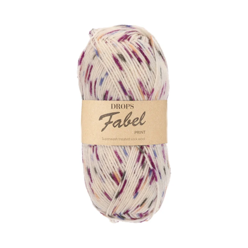 DROPS Fabel Print 924 Confetti Cake