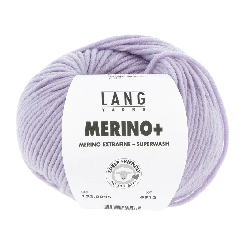 Lang Yarns Merino+ 0045 Flieder