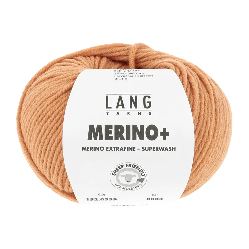 Lang Yarns Merino+ 0559 Mandarine