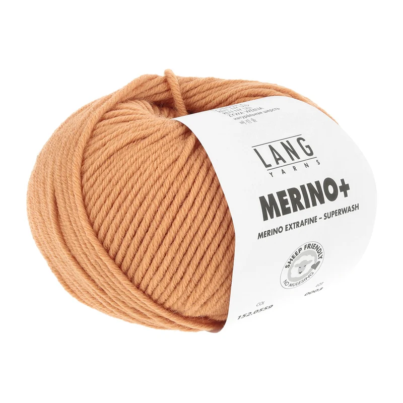Lang Yarns Merino+ 0559 Mandarine