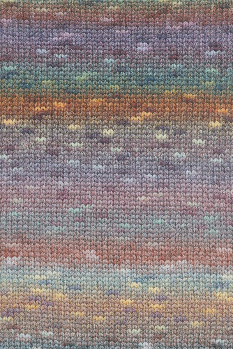 Lang Yarns Magnolia 0011 Violett/Orange/Türkis