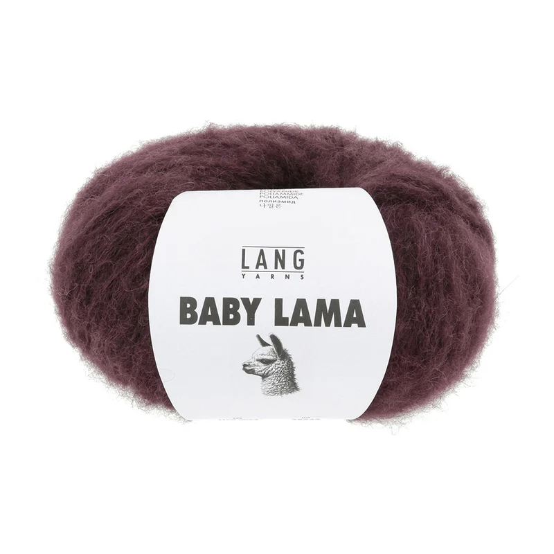 Lang Yarns Baby Lama 0062 Burgund