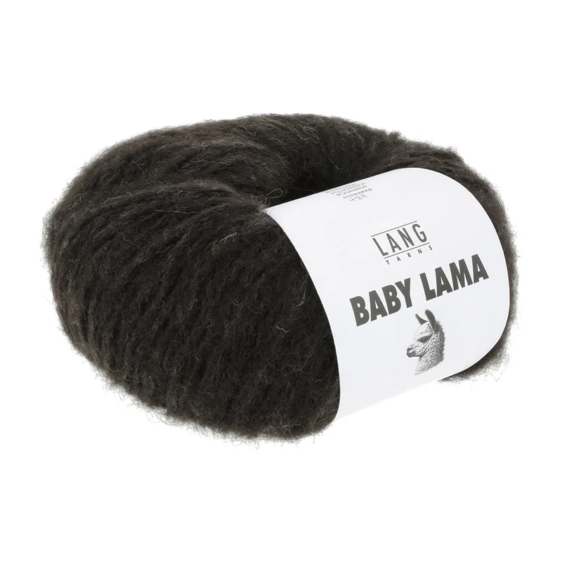 Lang Yarns Baby Lama 0068 Dunkelbraun