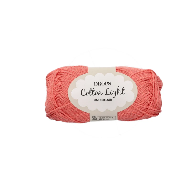 DROPS Cotton Light Uni Colour 049 Koralle