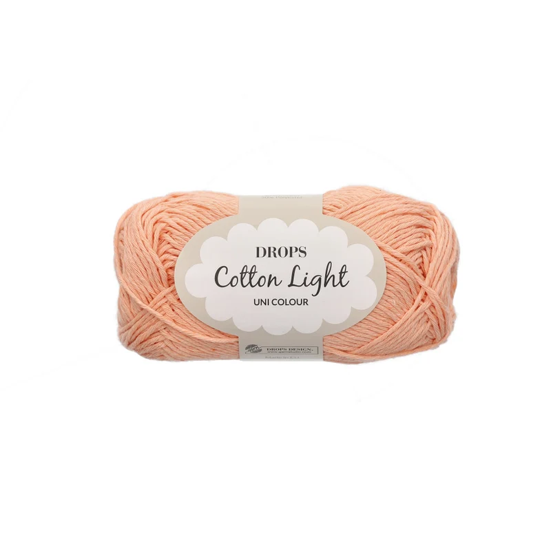 DROPS Cotton Light Uni Colour 053 Pfirsich