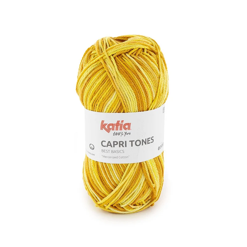 Katia Capri Tones 300 Gelb-Senf