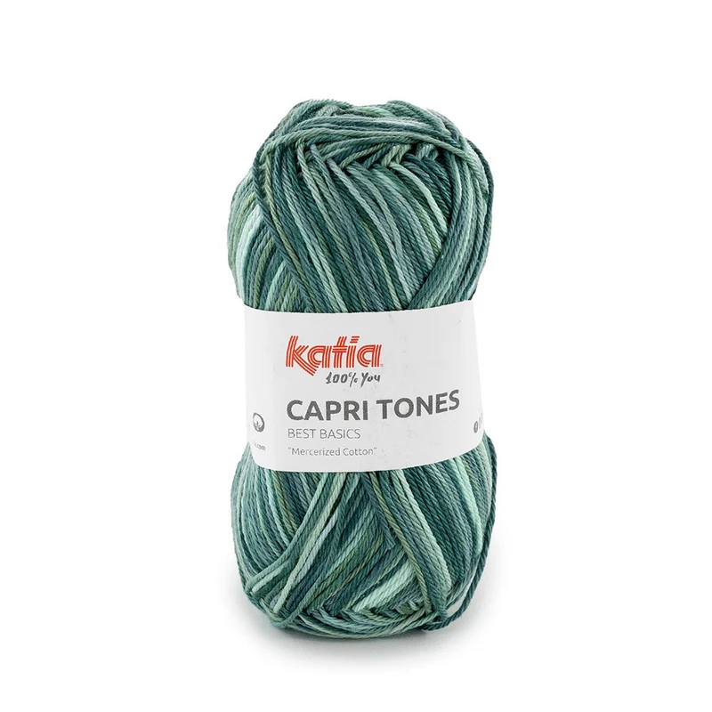 Katia Capri Tones 304 Hellhimmelblau-Grün