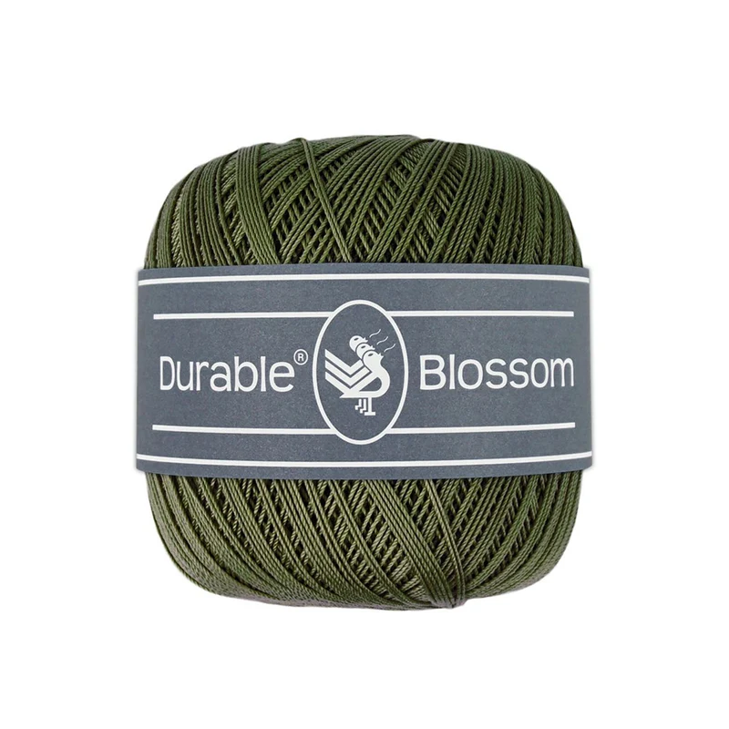 Durable Blossom 2149 Dark Olive Strick- und Häkelgarn