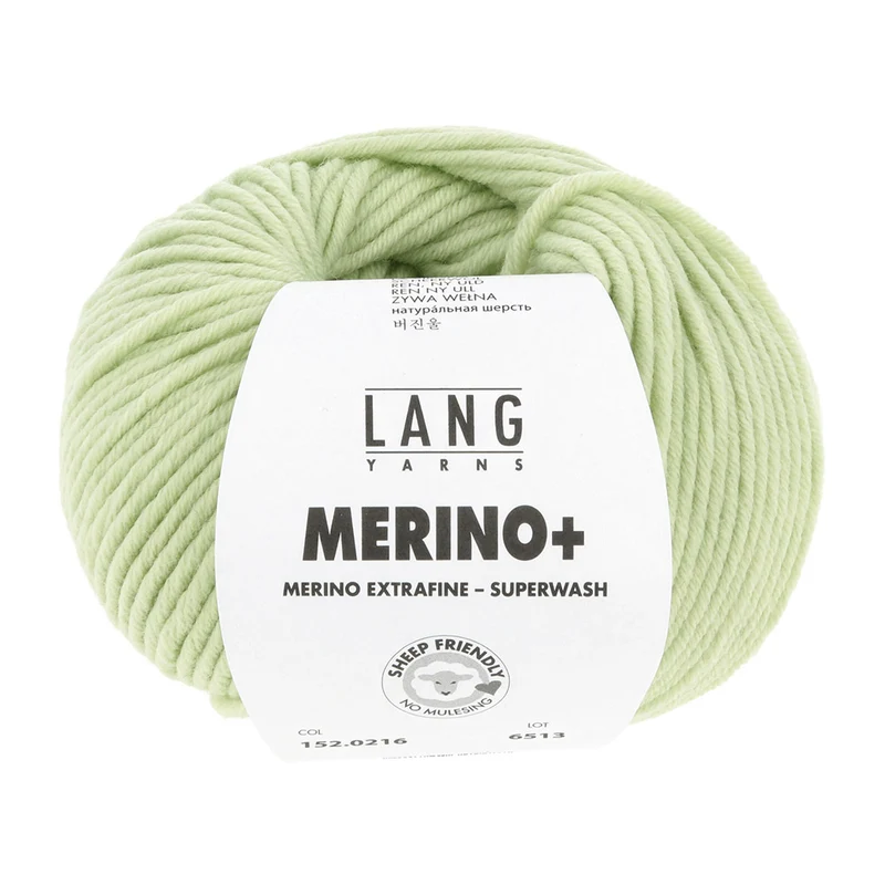 Lang Yarns Merino+ 0216 Matcha