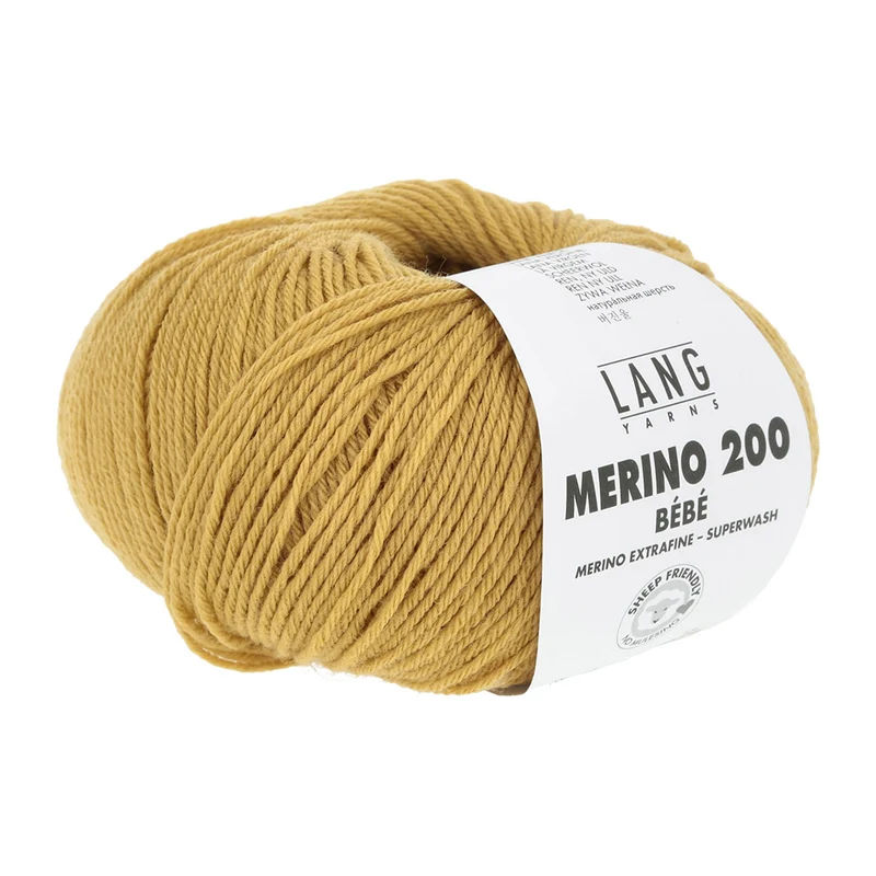 Lang Yarns Merino 200 Bebe 0350 Gold