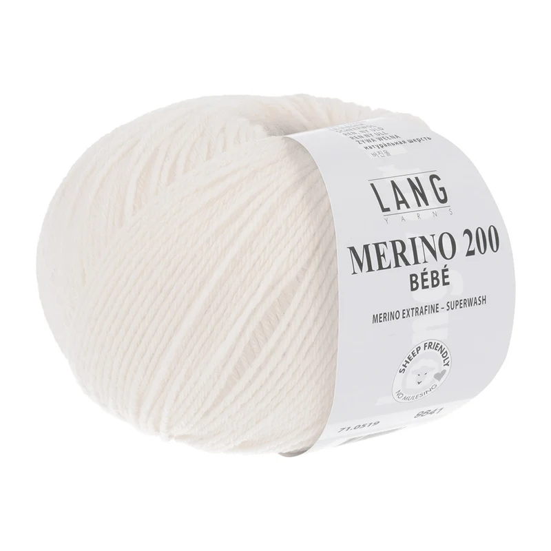 Lang Yarns Merino 200 Bebe 0519 Baby Rosa