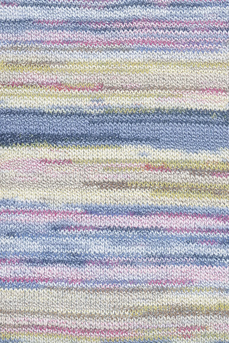 Lang Yarns Fiesta 0003 Gelb/Dunkelblau/Rosa/Beige