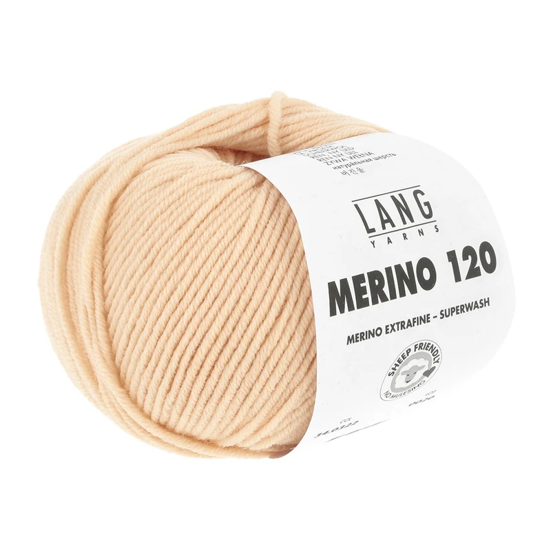 Lang Yarns Merino 120 0322 Sand