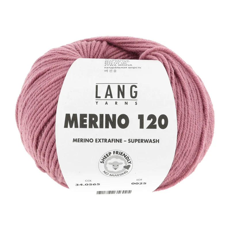 Lang Yarns Merino 120 0565 Granatapfel