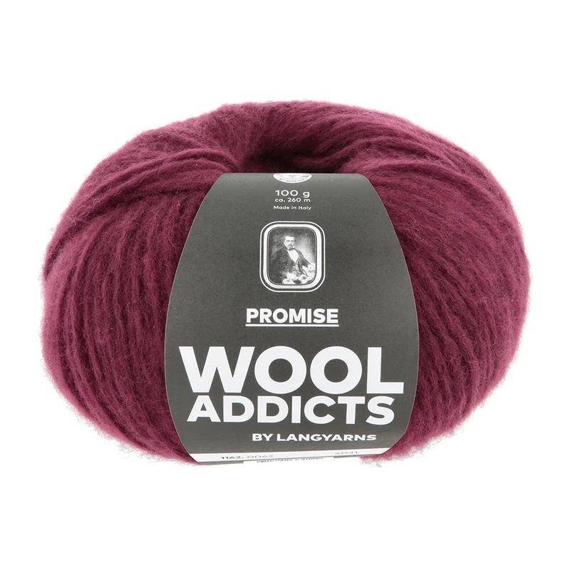 Lang Yarns Promise 0062 Weinrot