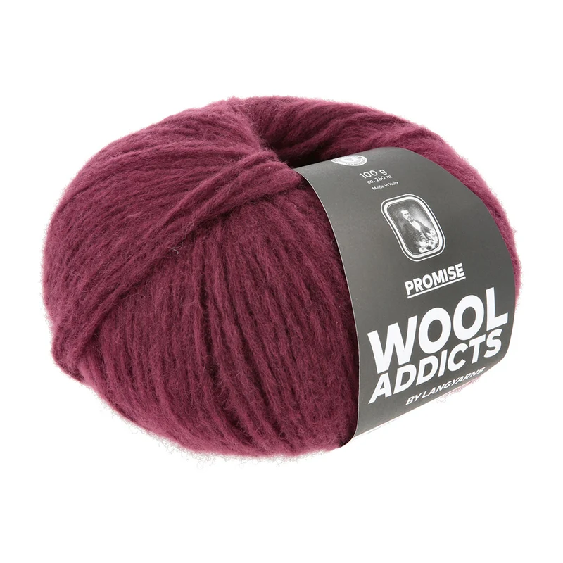 Lang Yarns Promise 0062 Weinrot