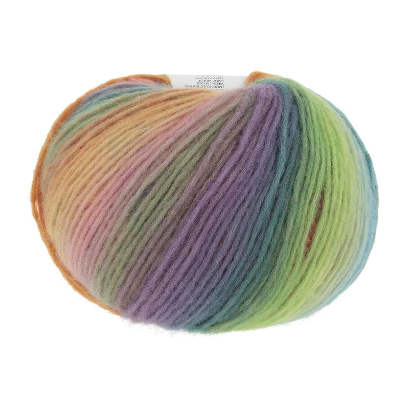 Lang Yarns Cloud 0021 Blau/Orange/Grün/Rosa