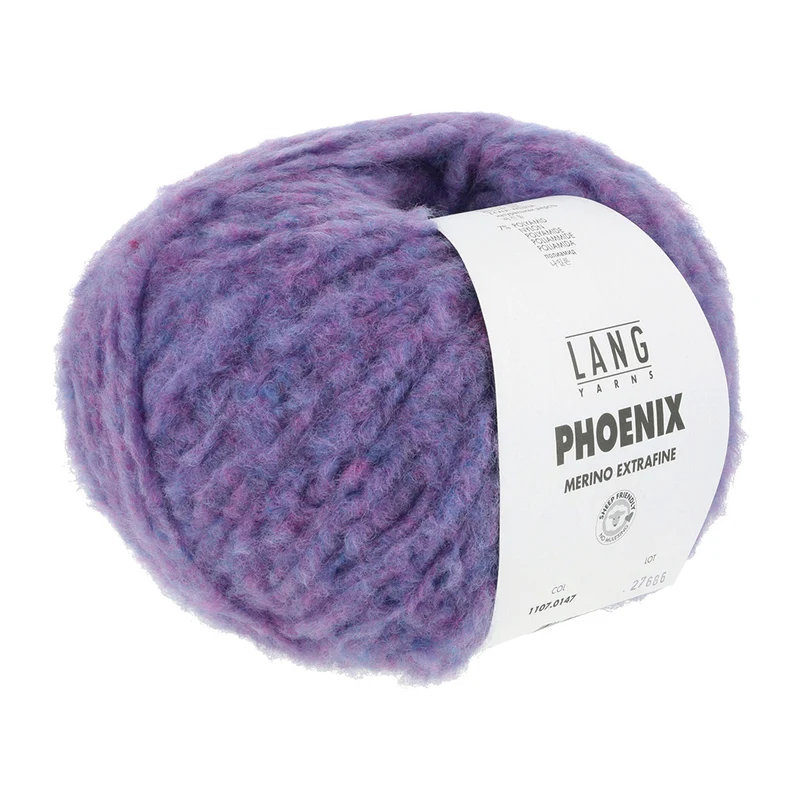 Lang Yarns Phoenix 147 Lila Chante Claire