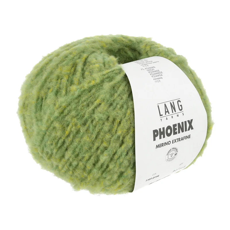 Lang Yarns Phoenix 144 Lime Chante Claire