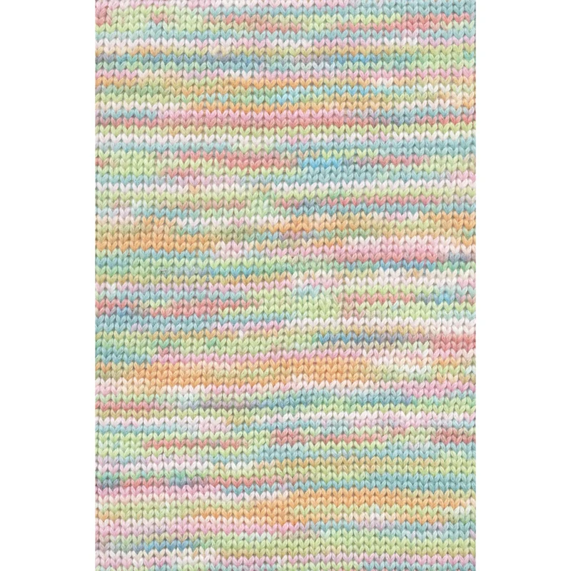 Lang Yarns Lisboa 0003 Hellgrün/Rosa/Orange/Aqua