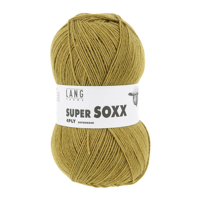 Lang Yarns Super Soxx 4-Fach 0050 Gold (4-fädig)